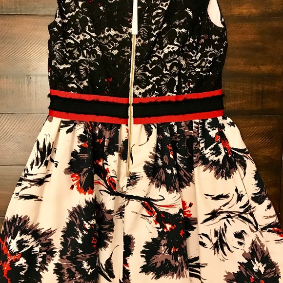 Peter Som cocktail dress lace and sequins - Picture 4 of 6